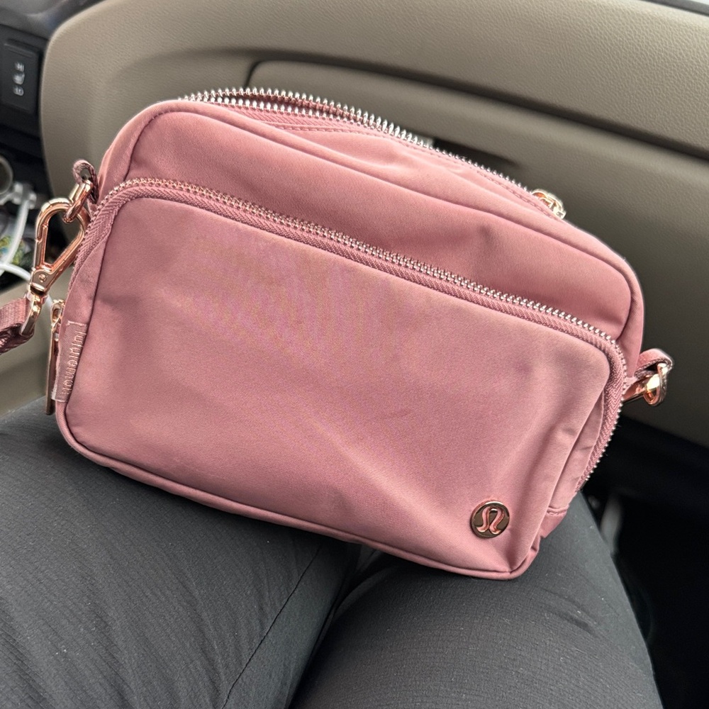 lululemon athletica Mauve Crossbody Bag